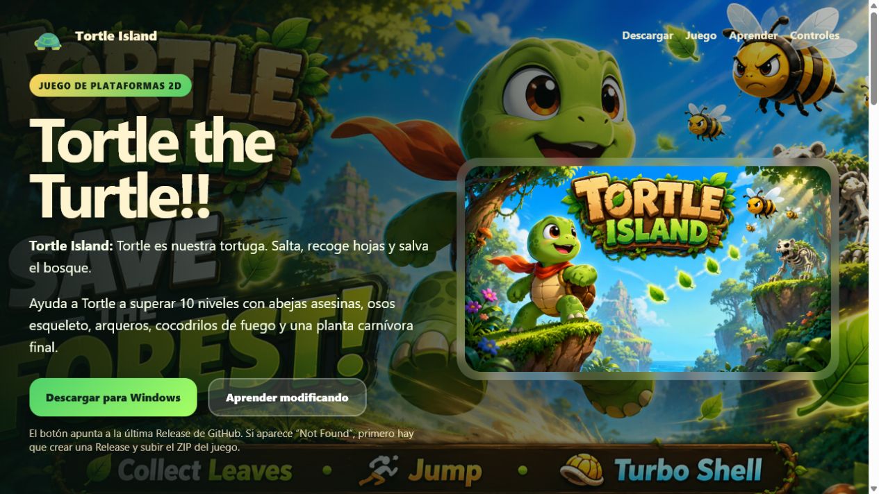Página de Tortle Island